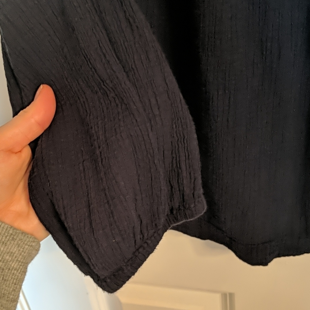 J. Crew Scoopneck Beach Top in Crinkle Cotton - Picture 9 of 10